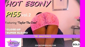 Hot Ebony Pee Vol 2 Huge Tits Ebony Play And Shower Remastered VR Adult Videos