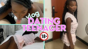 Picked Up Hot Ebony Teen on Dating App. She Gets Wrecked in My Room! Vlog