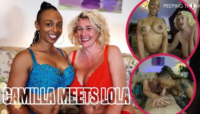 Interracial Threesome: Intimate Moments with Camilla & Lola VR Adult Videos