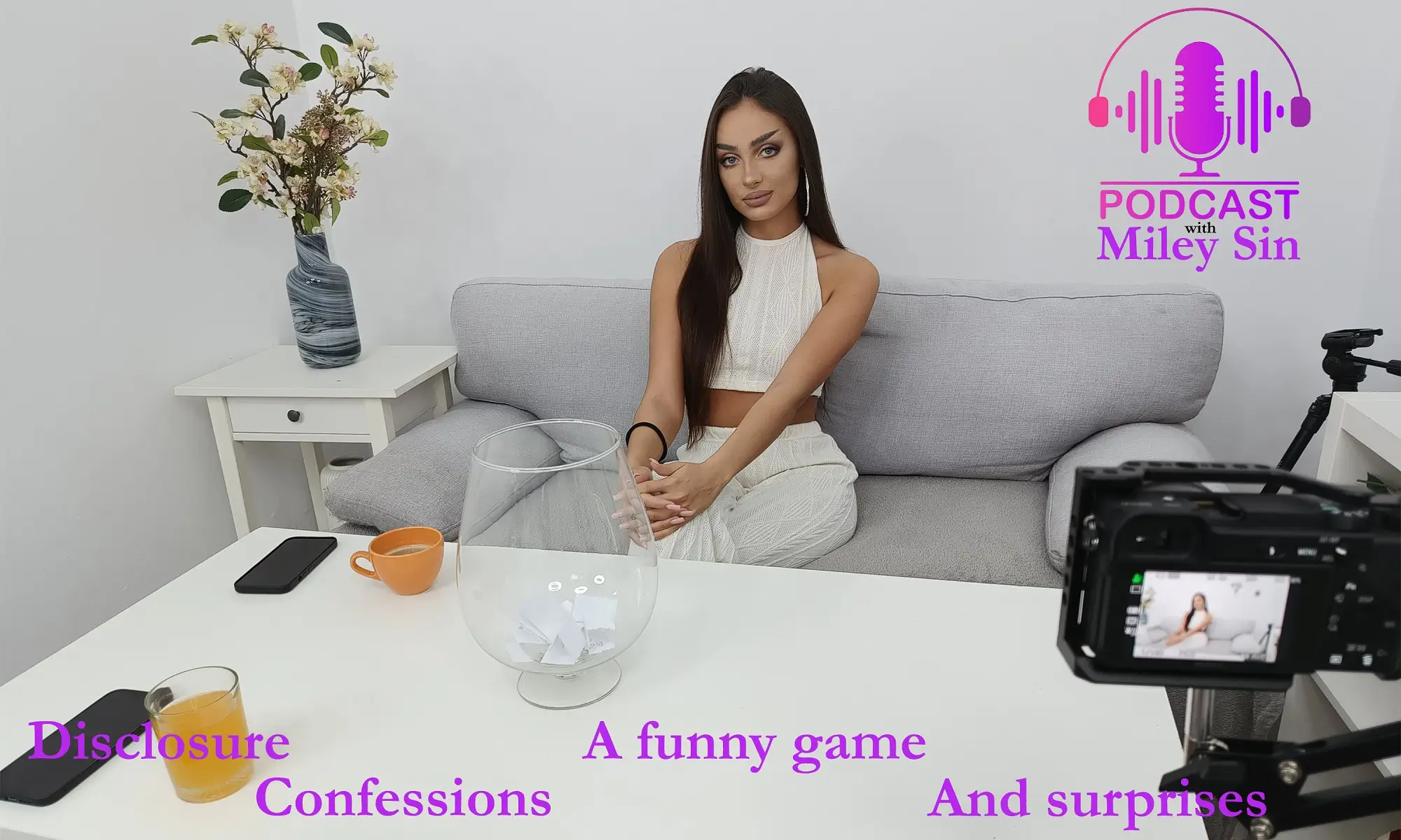 First Podcast With Miley Sin VR Adult Videos