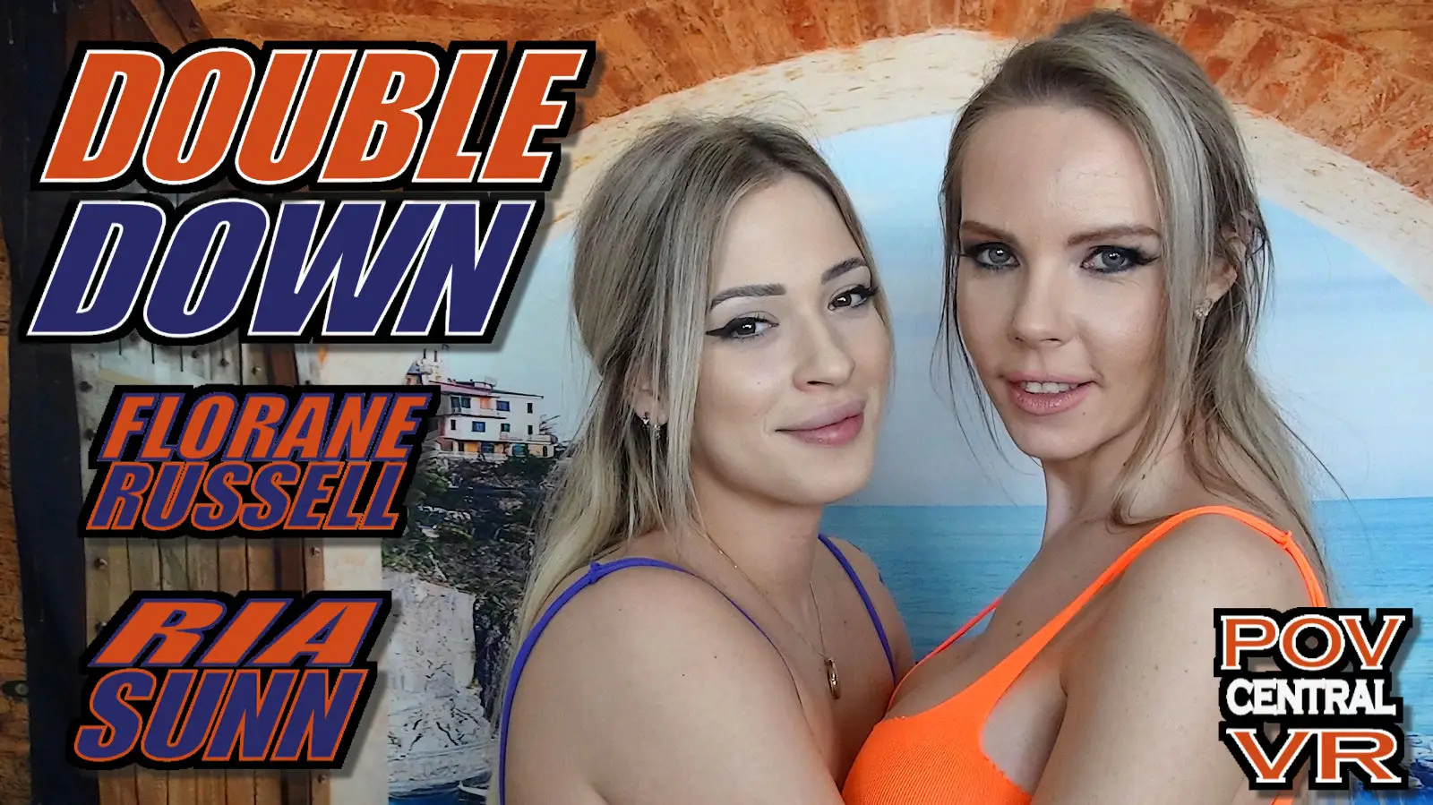 Florane Russell and Ria Sunn: Double Down VR Adult Videos