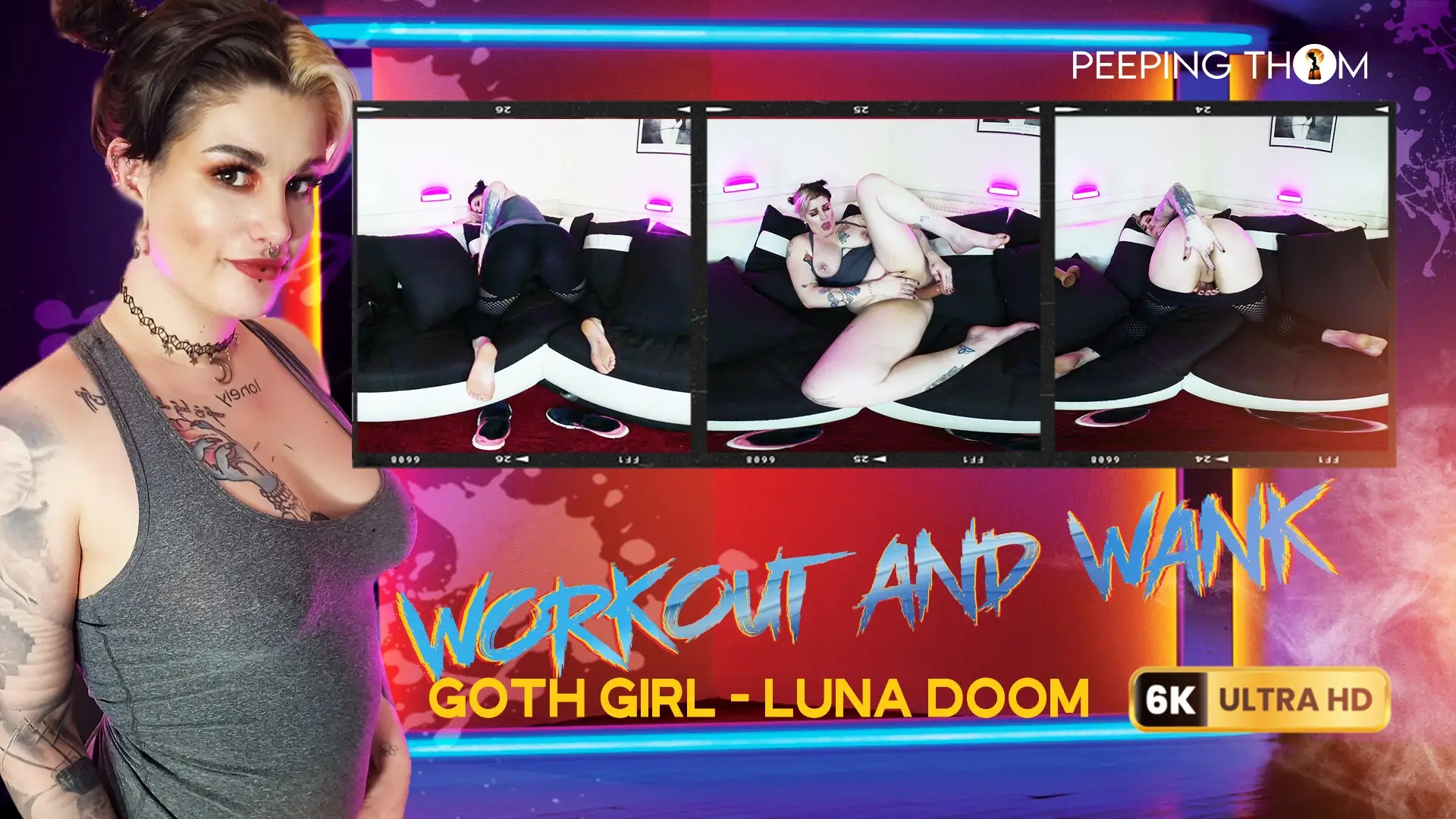 Goth Girl - Workout And Wank VR Adult Videos