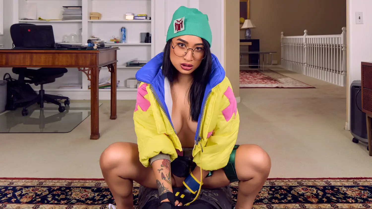 Hooking up with Killjoy from Valorant: A XXX Cosplay Parody VR Adult Videos