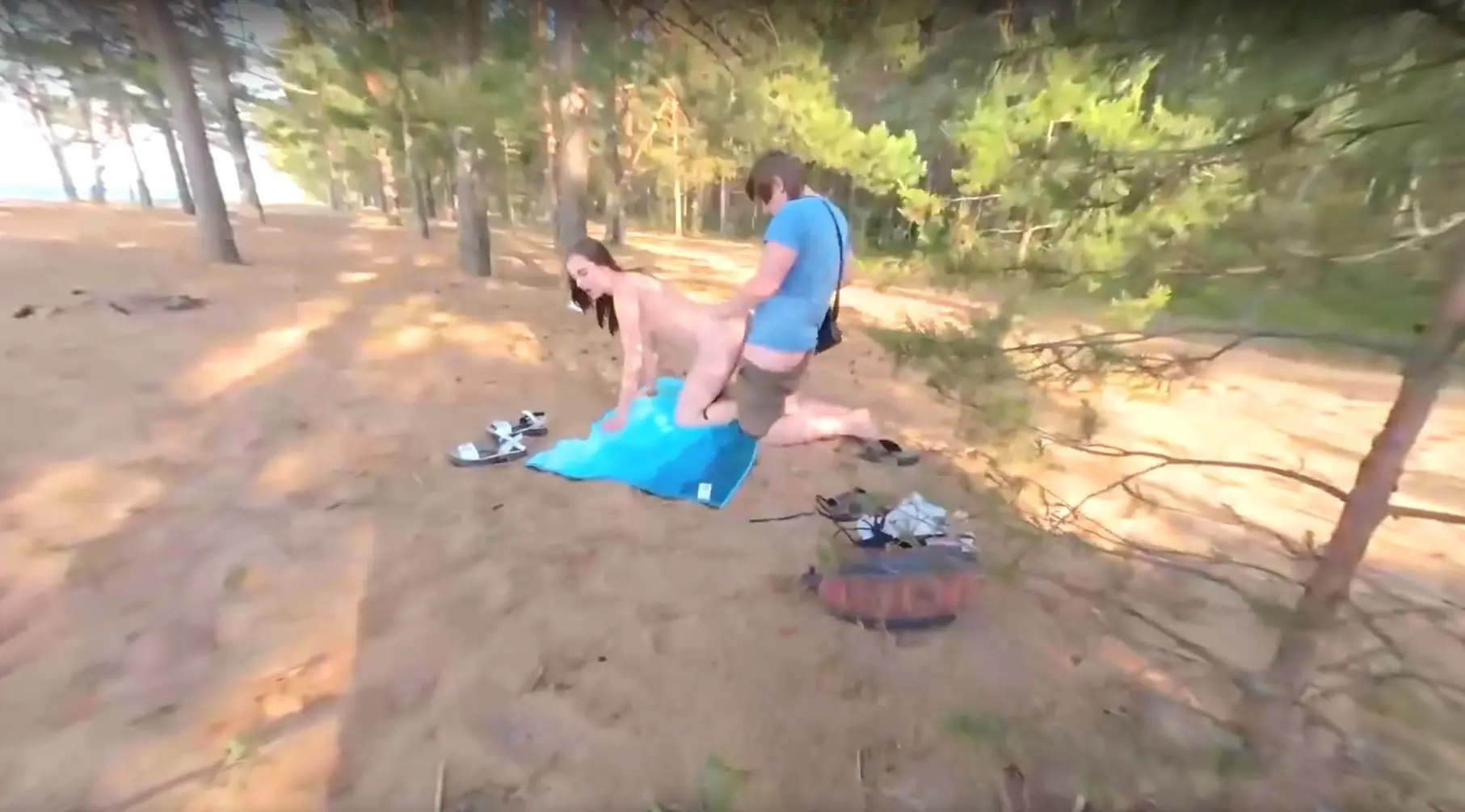 I Was Walking By The Sea And Accidentally Saw My Friends Fucking On The Beach VR Adult Videos