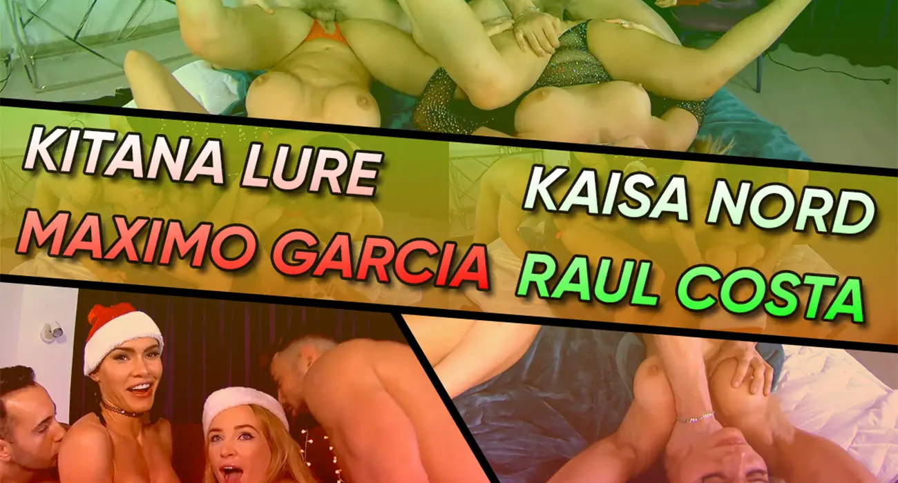 Kitana Lure, Kaisa Nord, Maximo Garcia, Raul Costa: live show Part 2 VR Adult Videos
