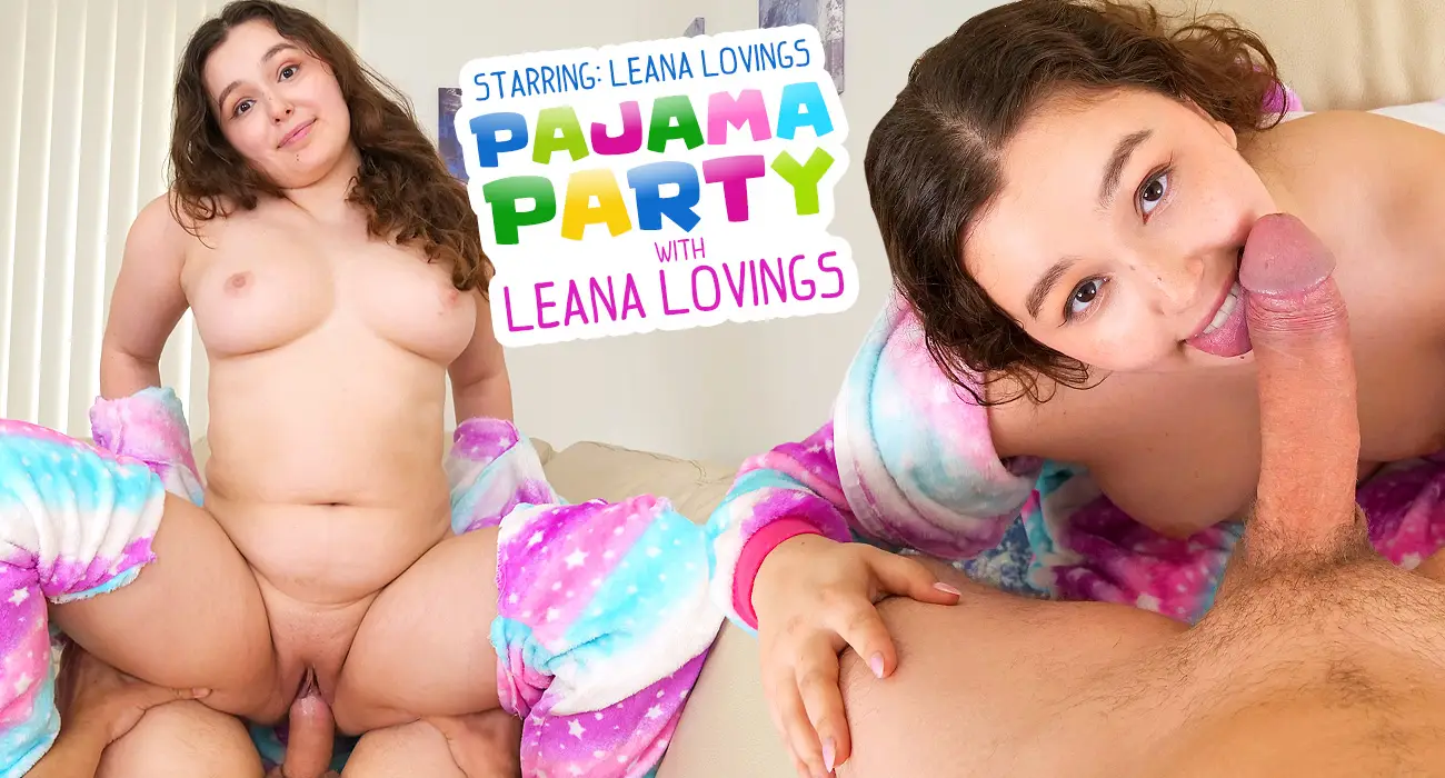 Pajama Party with Leana Lovings VR Adult Videos