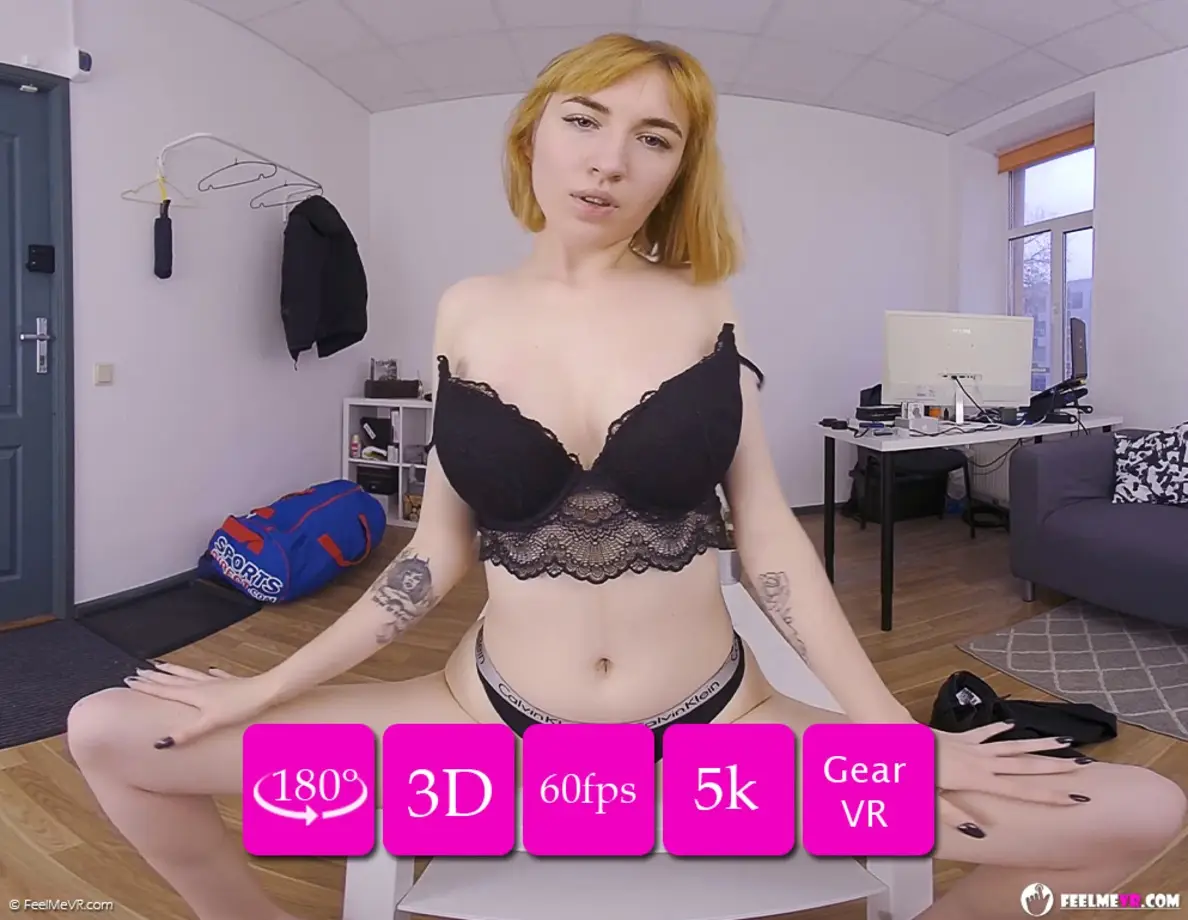 Redhead Big Tits Teen Lilly Mays Virtual Reality Striptease VR Adult Videos