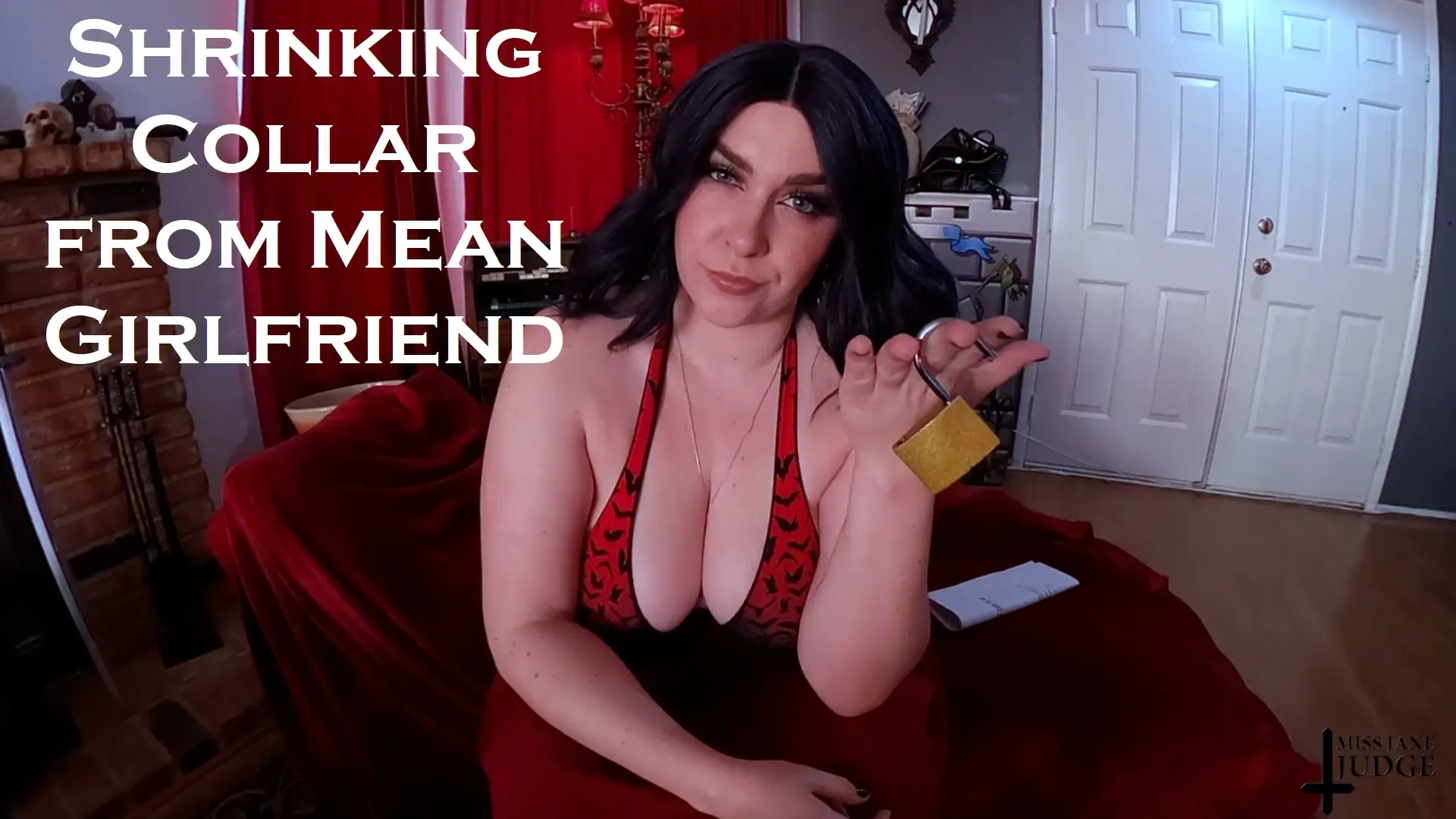 Shrinking Collar from Mean Girlfriend VR Adult Videos