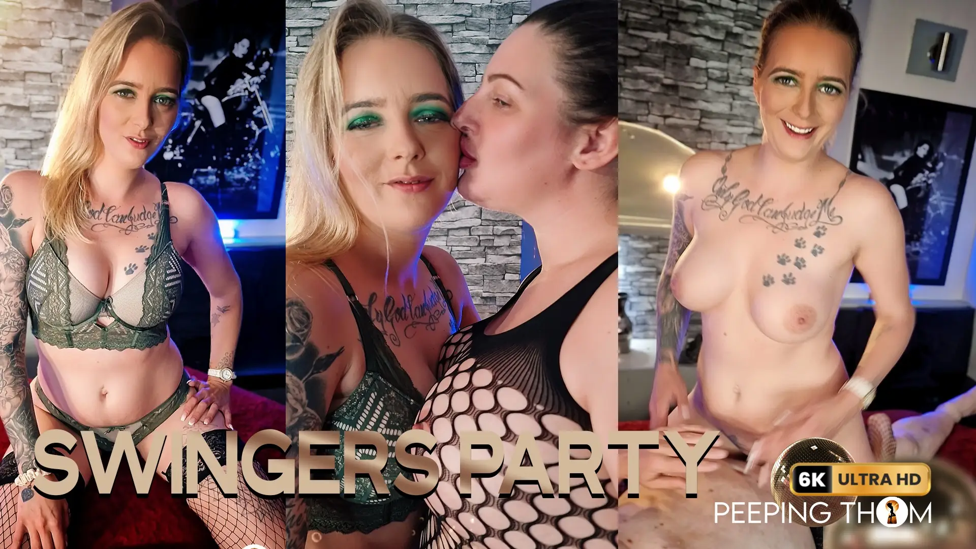 Swingers Gangbang Party - Melody Pleasure And Crystal Smith VR Adult Videos