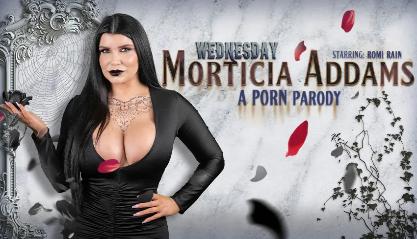Wednesday: Morticia Addams (VR Porn Parody) VR Adult Videos
