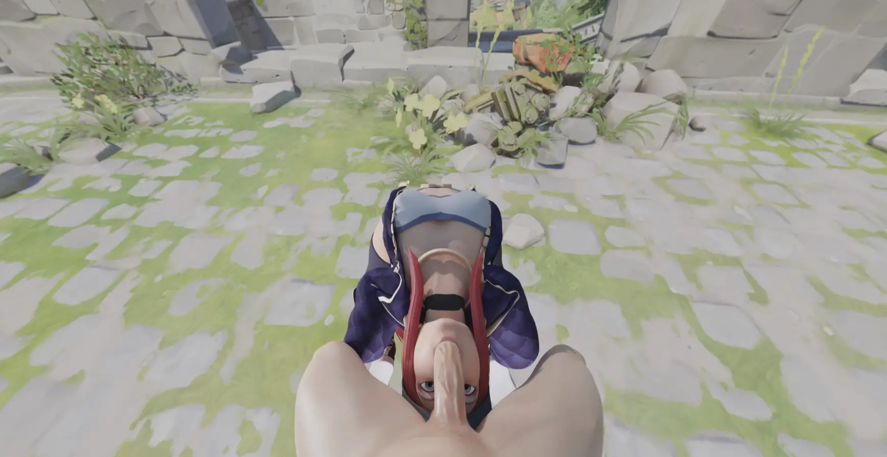 Akali bends backwards for you (A XXX Parody) VR Adult Videos