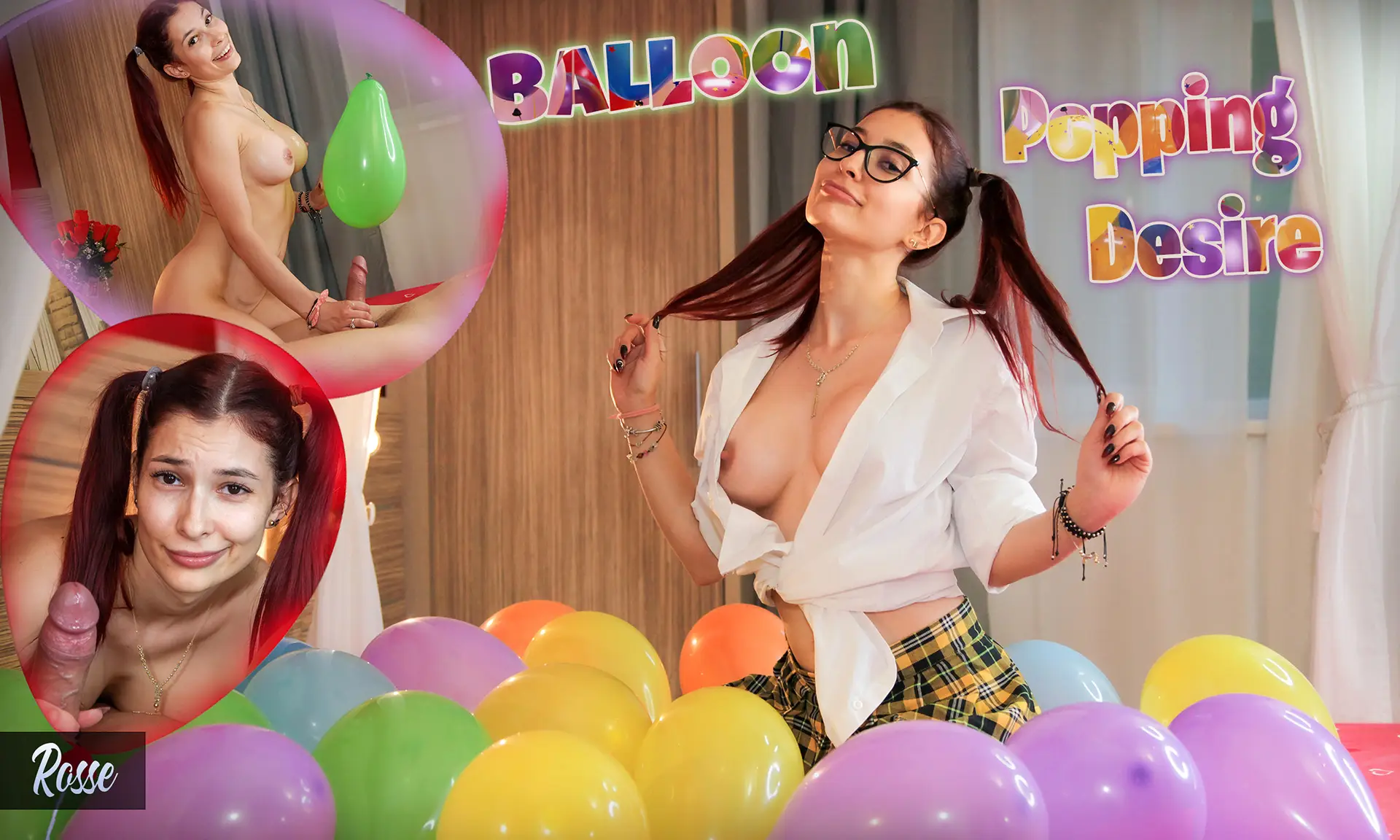 Balloon Popping Desire - Rosse VR Adult Videos