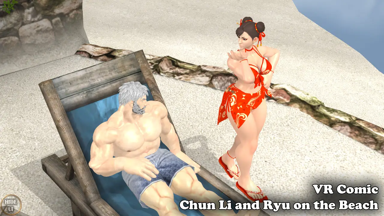 Chun Li and Ryu's Trip to the Beach (A XXX Parody) VR Adult Videos