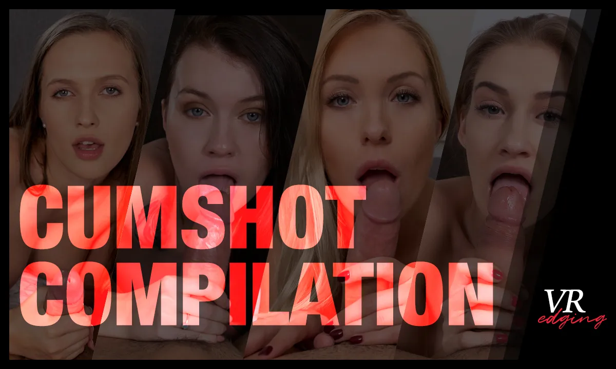 Cumshot Compilation from VRedging VR Adult Videos