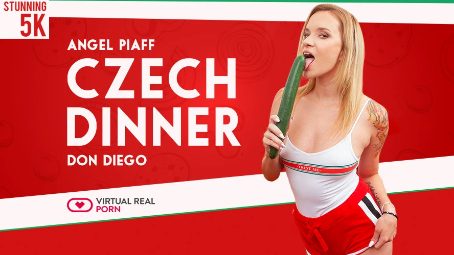 Czech Dinner - Angel Piaff Cooks Something Special VR Adult Videos