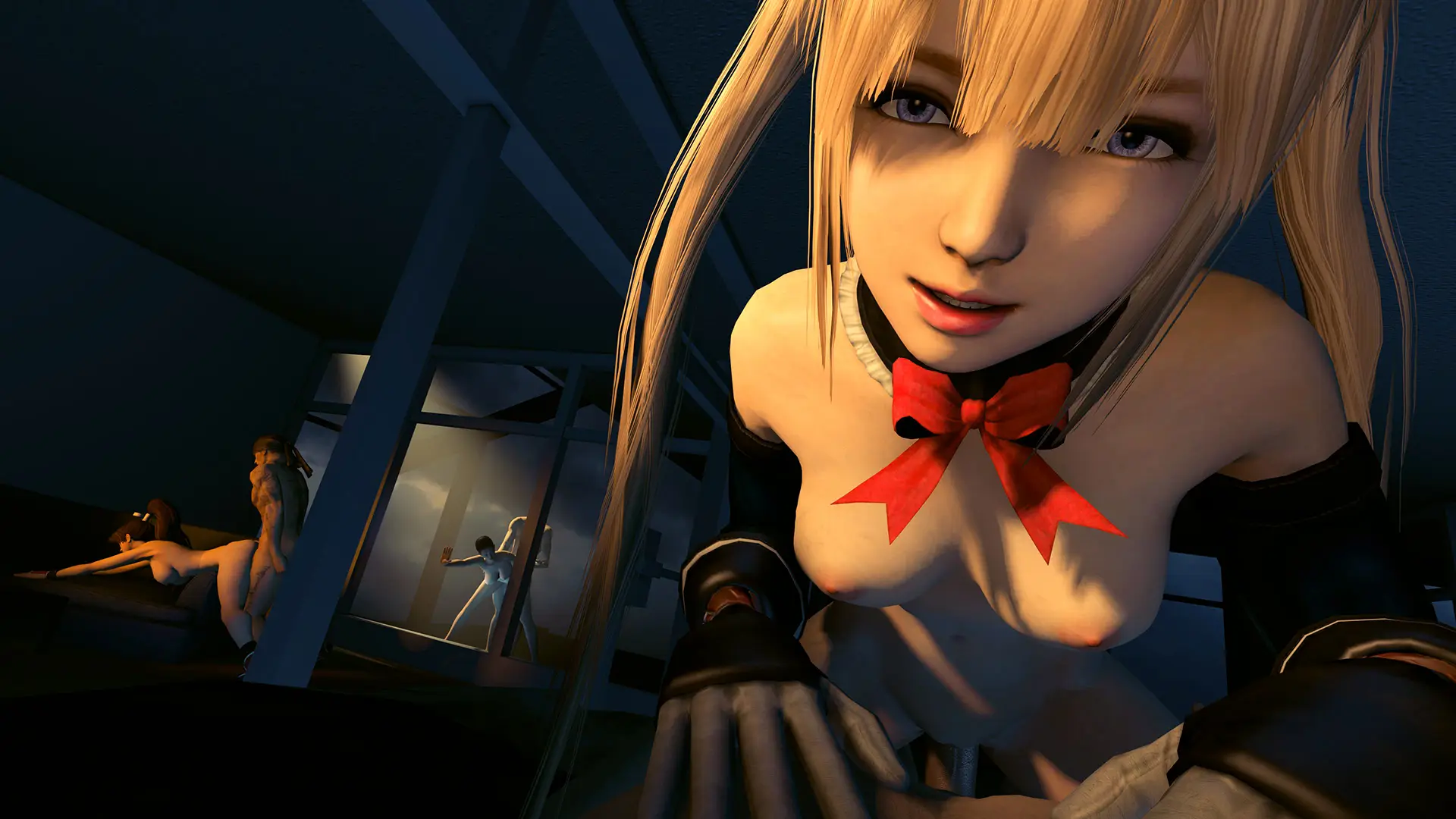 Dead or Alive - Marie Rose and Friends in "Room With A View" (A XXX Parody)