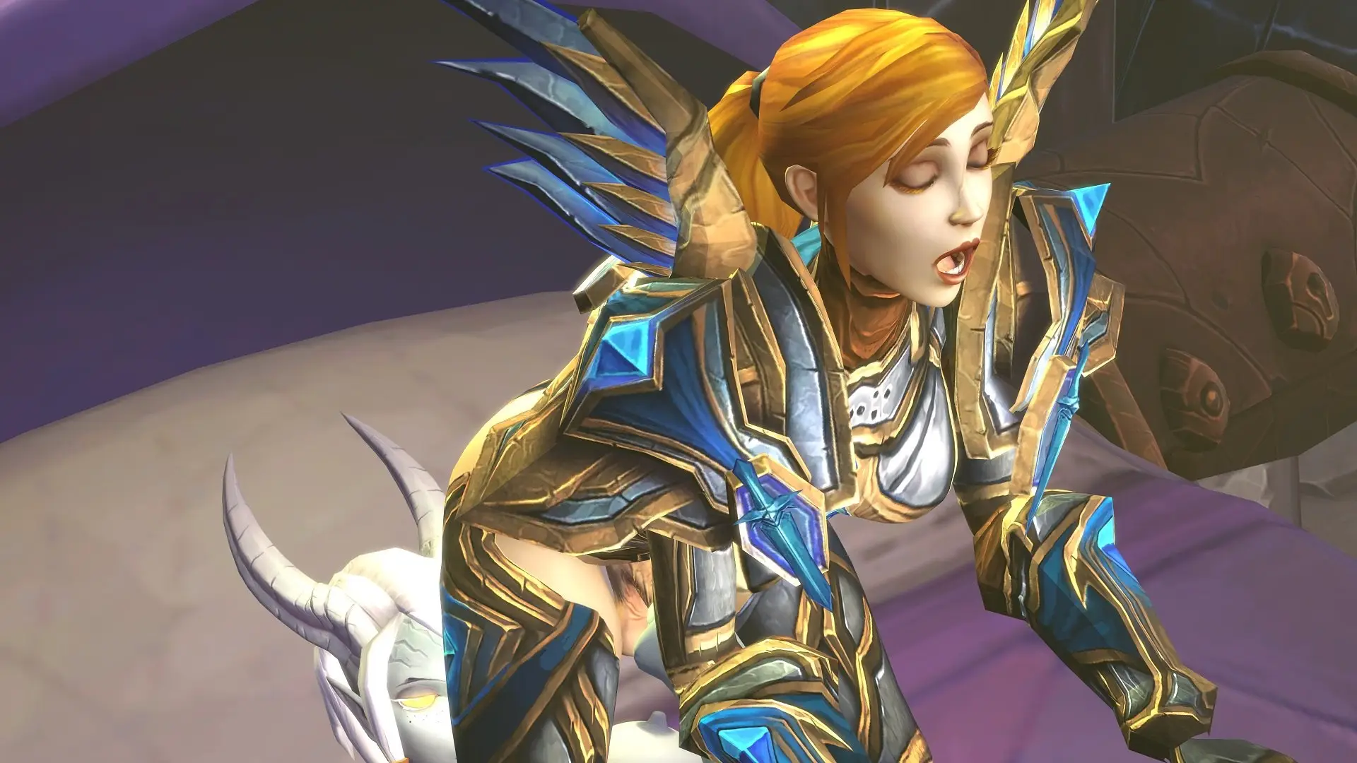 [Docking] Warcraft Paladin Kaylan and Daivic experimenting [FETISH WARNING] (A XXX Parody) VR Adult Videos