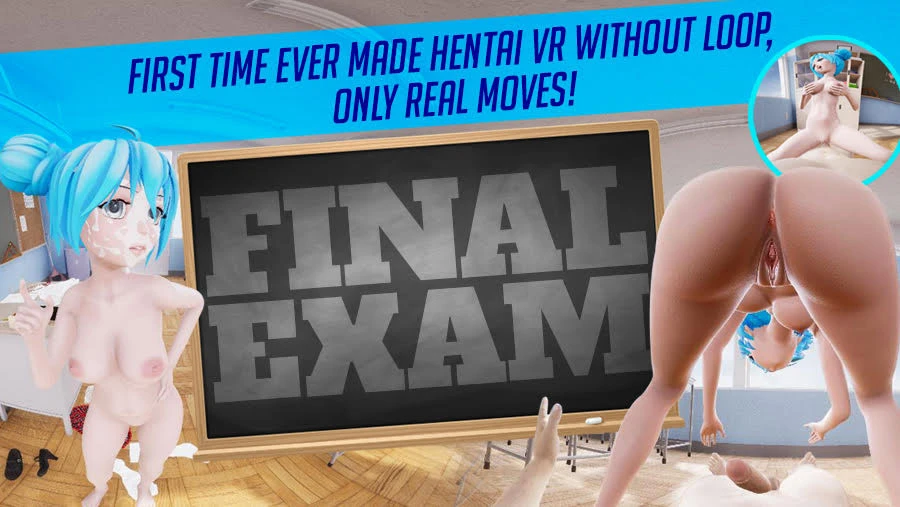 Final Exam Hentai VR - No Loop VR Adult Videos