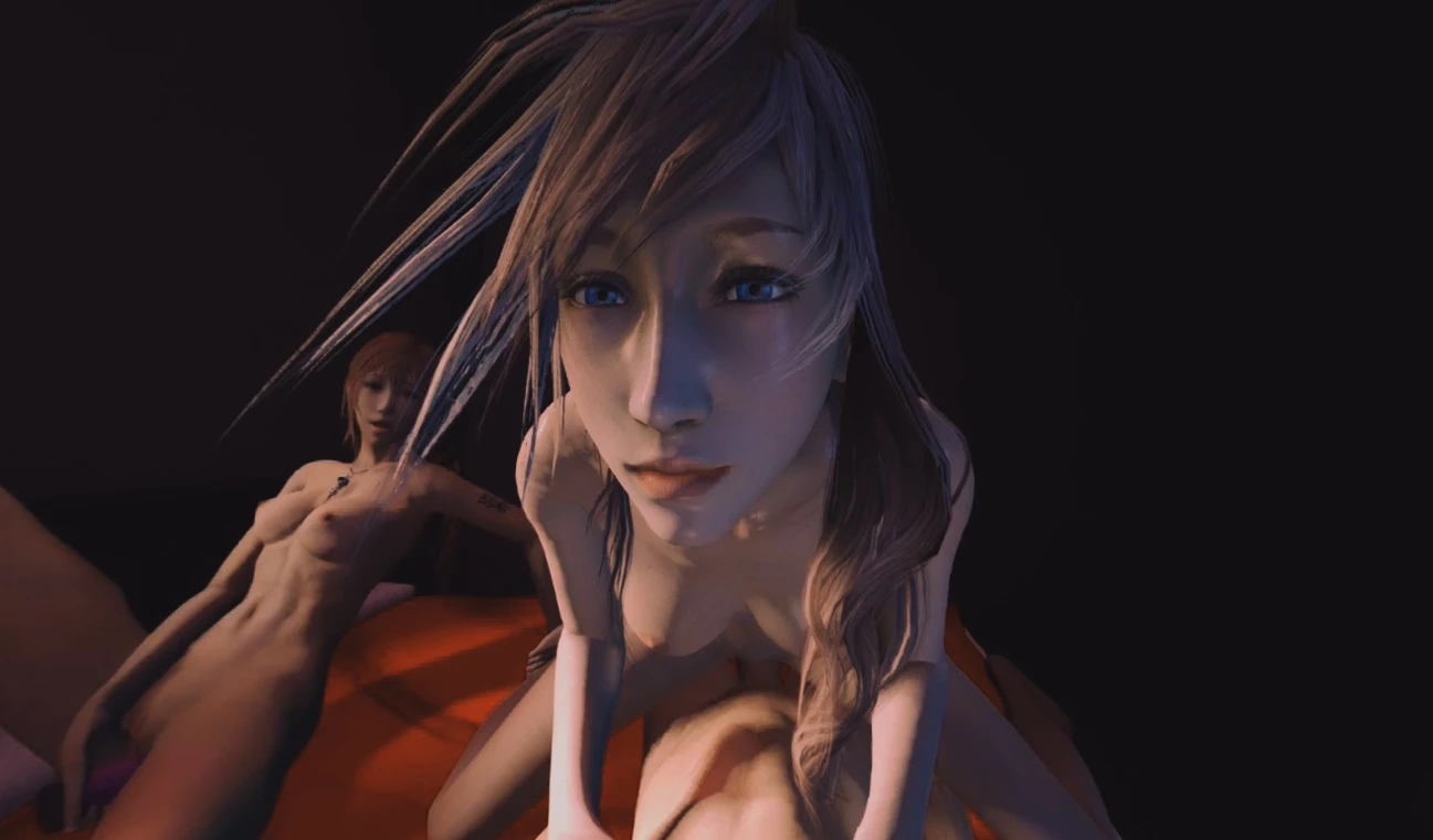 Final Fantasy - Lightning and Serah Double Team You - Part 2 (A XXX Parody) VR Adult Videos