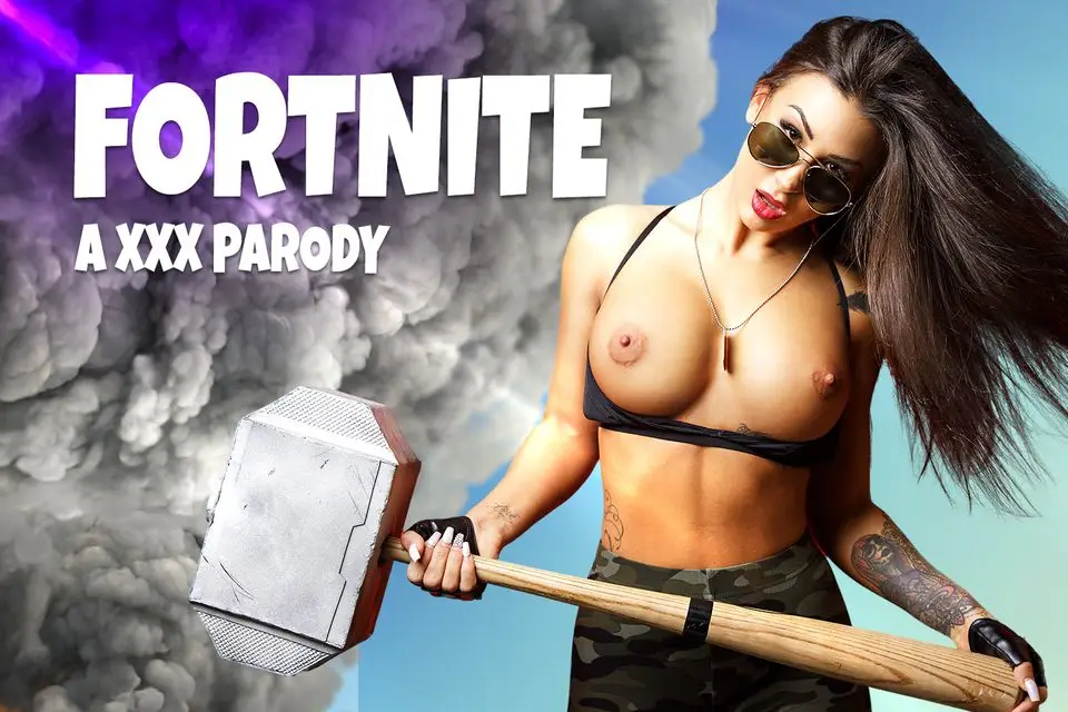 Fortnite A XXX Parody - Hot Latina Susy Gala VR Cosplay Porn