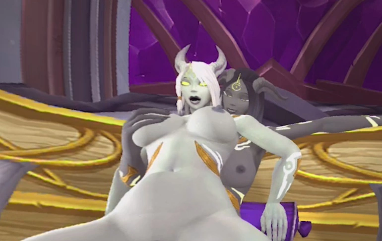 [Futa] Lightforged Draenei Ride - Warcraft (A XXX Parody) VR Adult Videos