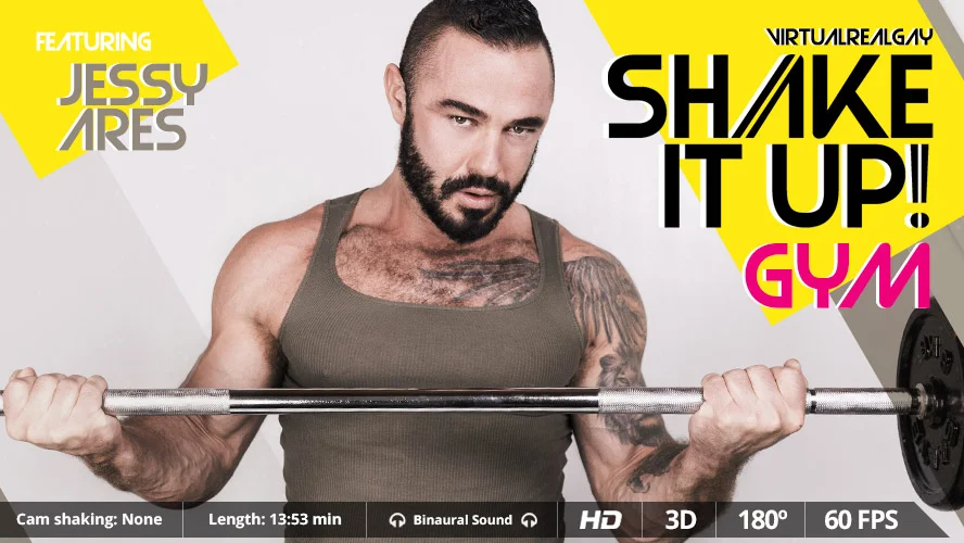 [Gay] Shake it up! Gym Jessy Ares VR Adult Videos