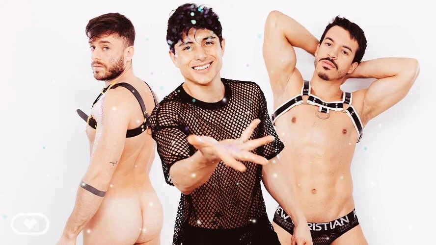 [Gay] Trio of Aces VR Adult Videos