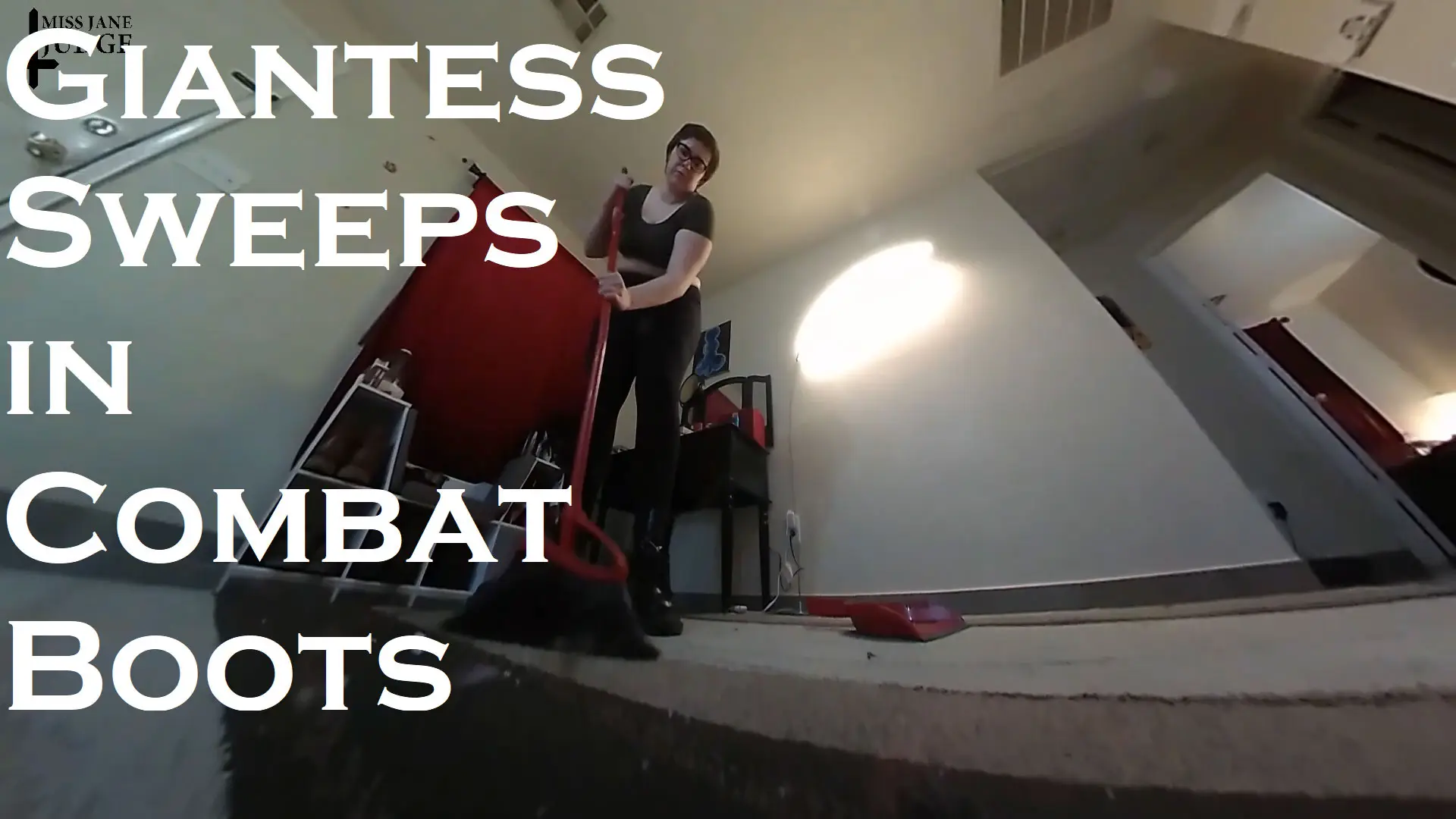 Giantess Sweeps in Combat Boots VR Adult Videos