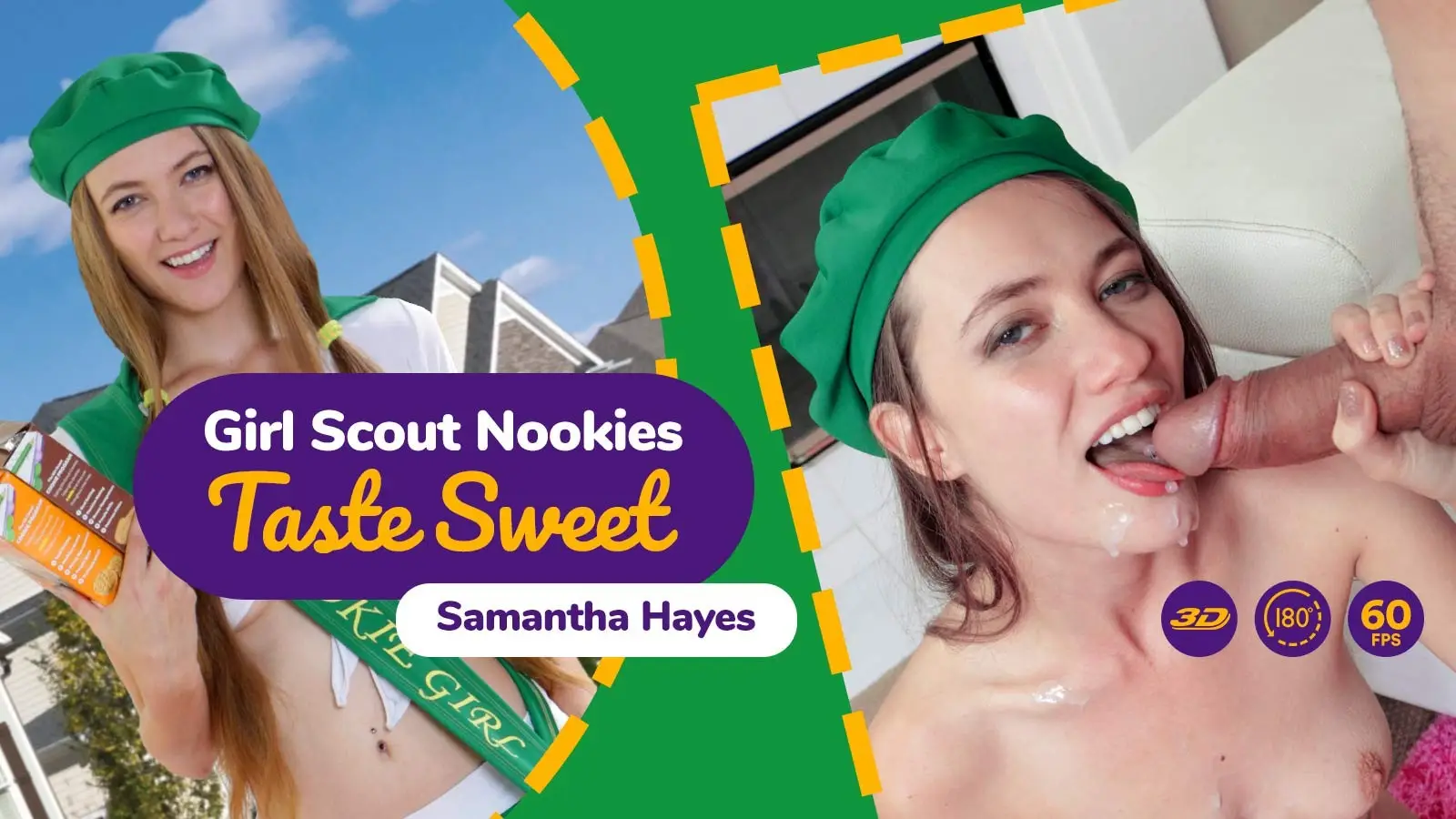Girl Scout Nookies Taste Sweet - Big Dick for Teen VR Adult Videos