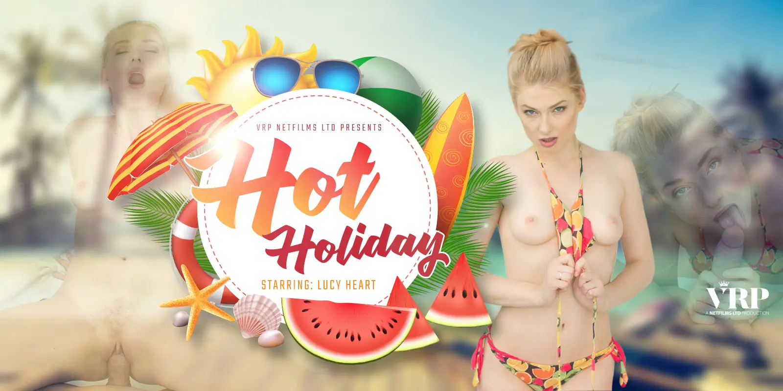 Hot Holiday - Blonde Babe Lucy Heart VR Adult Videos