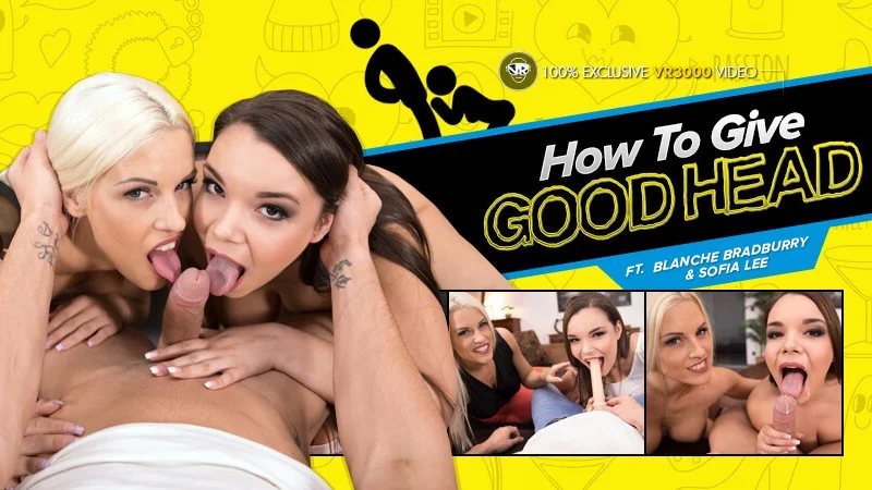 How to give GOODHEAD - Intense Threesome VR Adult Videos
