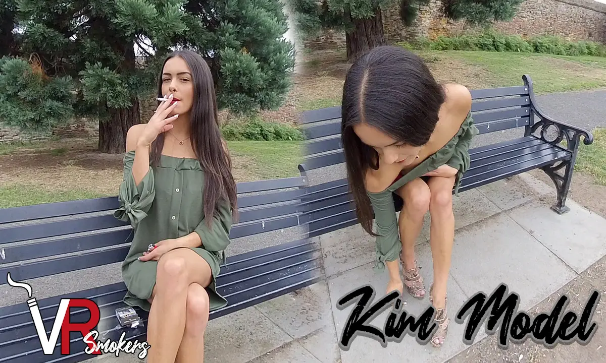 Kim Model - Park Bench VR Adult Videos