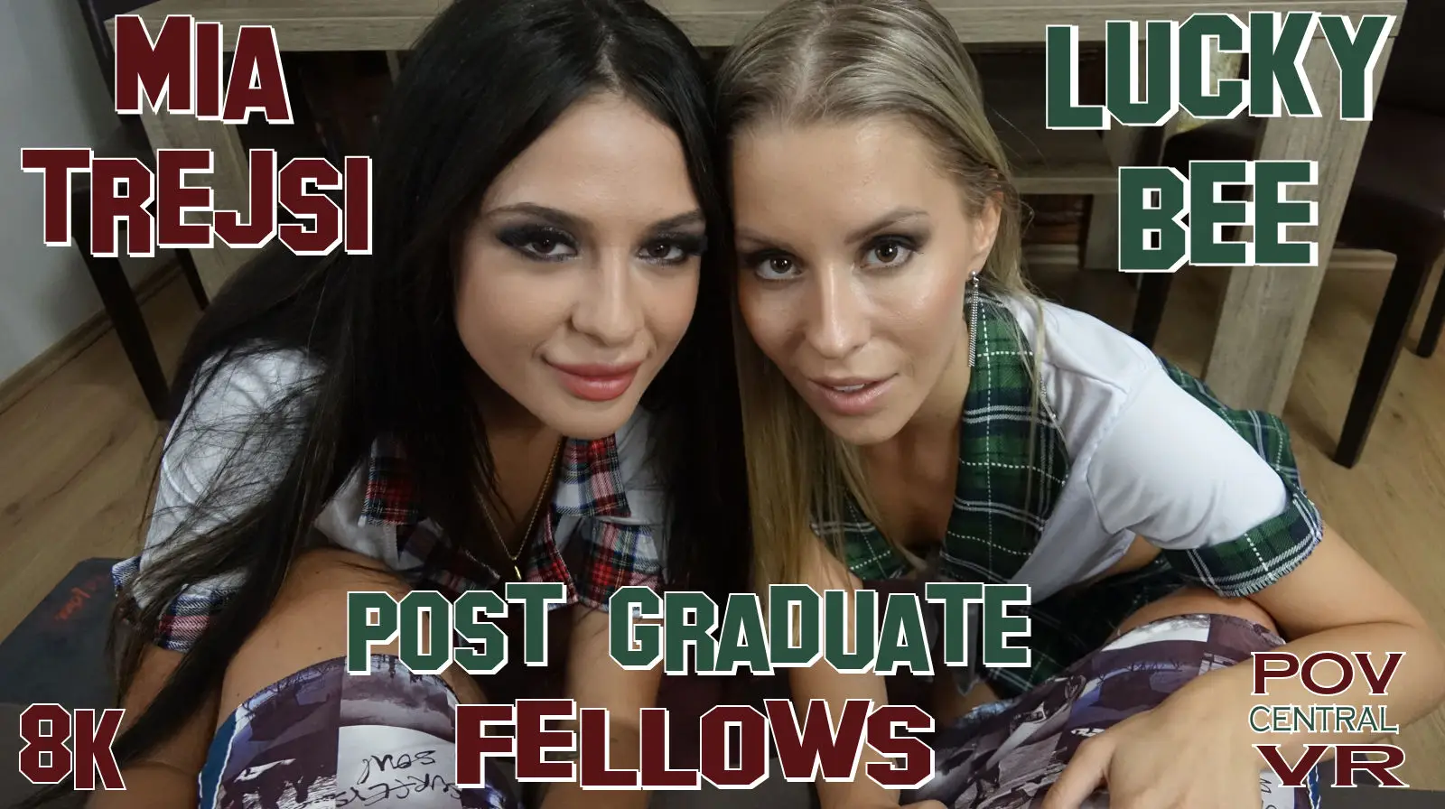 Mia Trejsi and Lucky Bee: Post Graduate Fellows VR Adult Videos