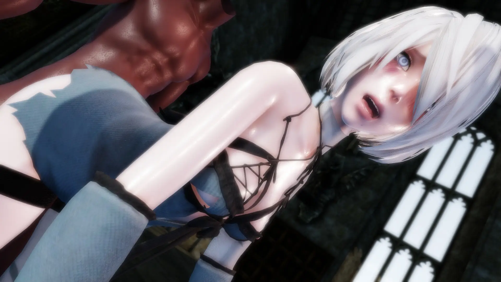 Nier Automata - 2B From Behind (A XXX Parody) VR Adult Videos