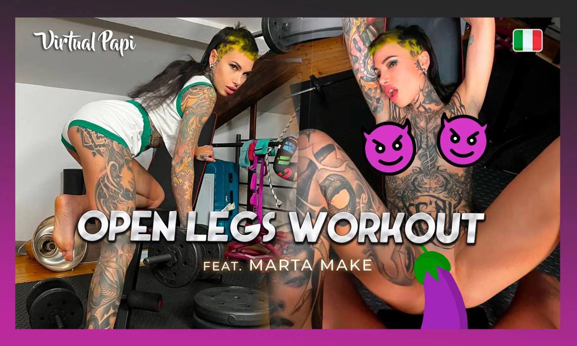 Open Legs Workout VR Adult Videos