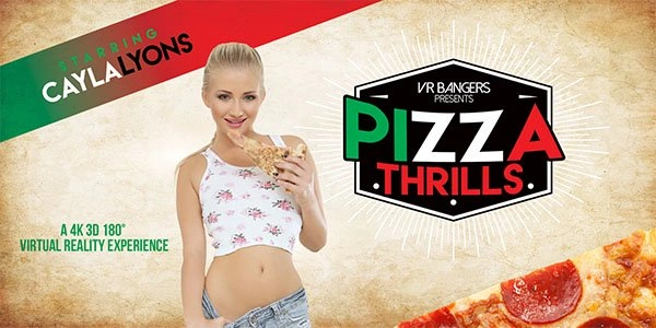 Pizza Thrills - Horny Czech Teen Cayla Lyons Fuck VR VR Adult Videos