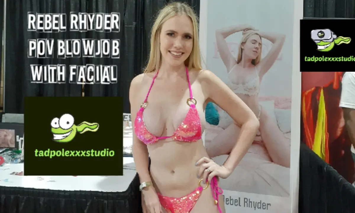 Rebel Rhyder POV Blowjob with Facial VR Adult Videos