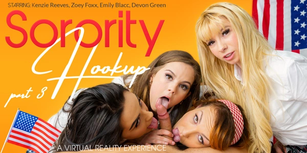 Sorority Hookup Part 3 - Dorm Room Orgy VR Adult Videos