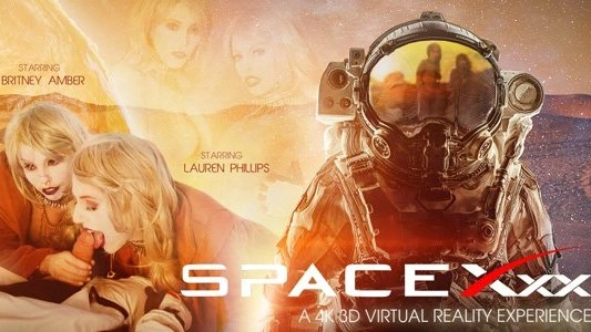 SpaceXXX - 2 Sexy Martians Britney Amber & Lauren Phillips VR Adult Videos