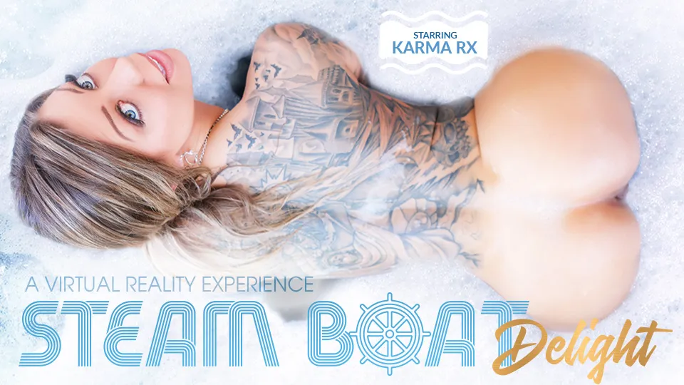 Steam Boat Delight - Tattooed Hottie VR Adult Videos