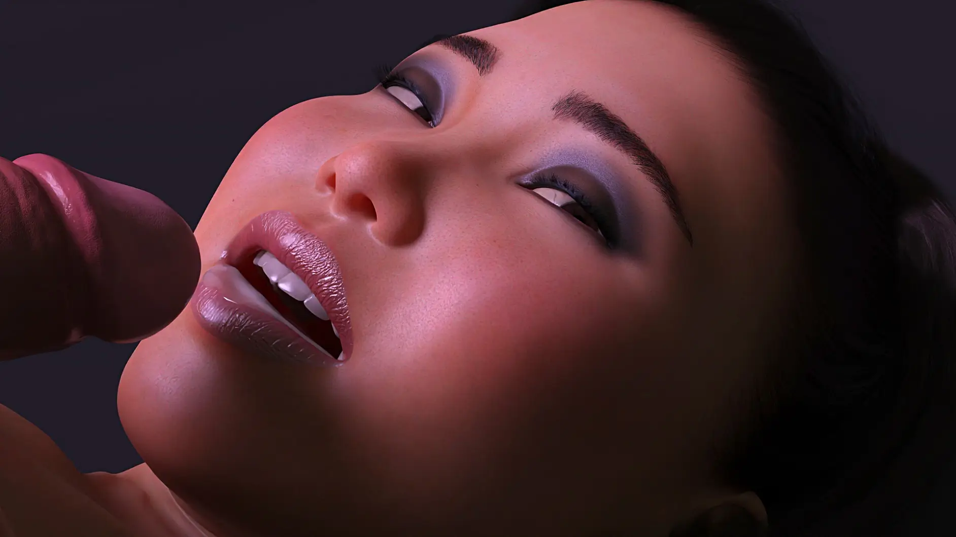 Swallowing Her New Lover Up Close 5K VR Adult Videos