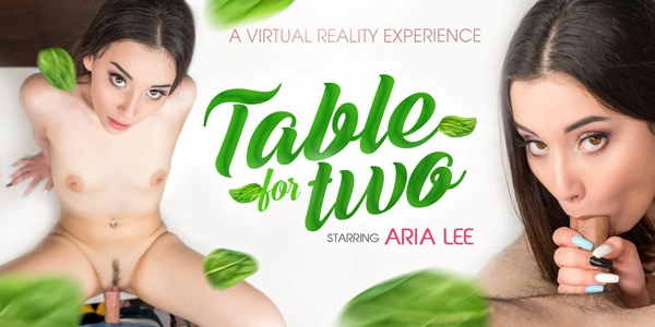 Table For Two - Curvy Brunette