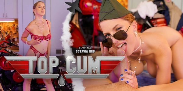 Top Cum with Octavia Red VR Adult Videos