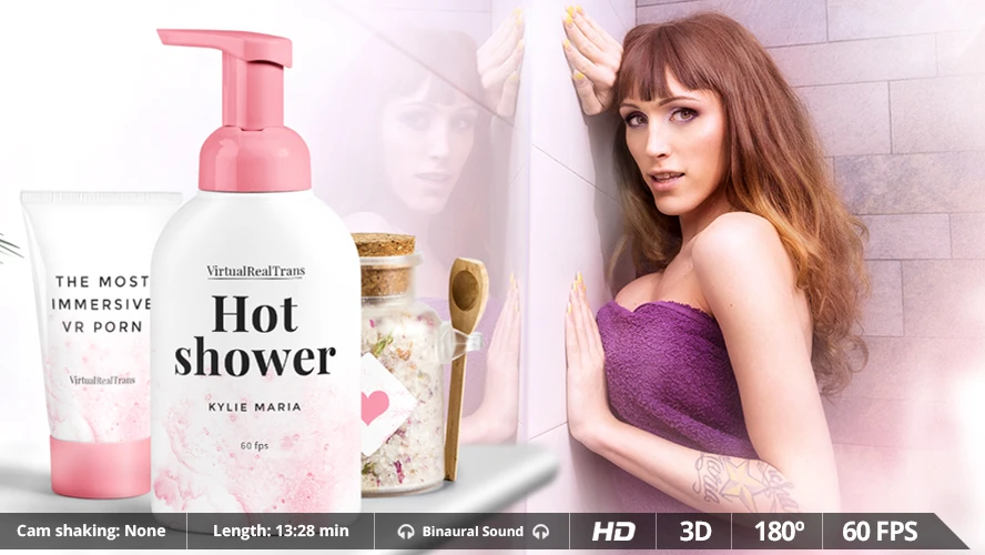 [Trans] Hot Shower Kylie Maria VR Adult Videos
