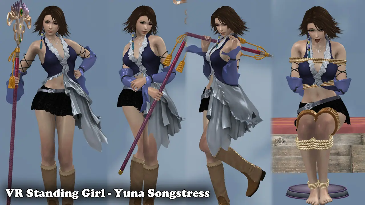 VR Standing Girl – Songstress Yuna (A XXX Parody) VR Adult Videos