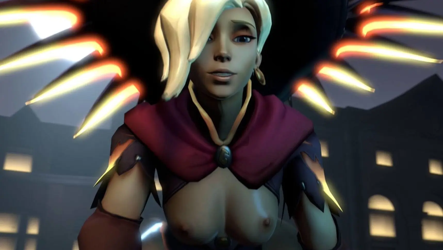 Witch Mercy Night Fuck POV (A XXX Parody)