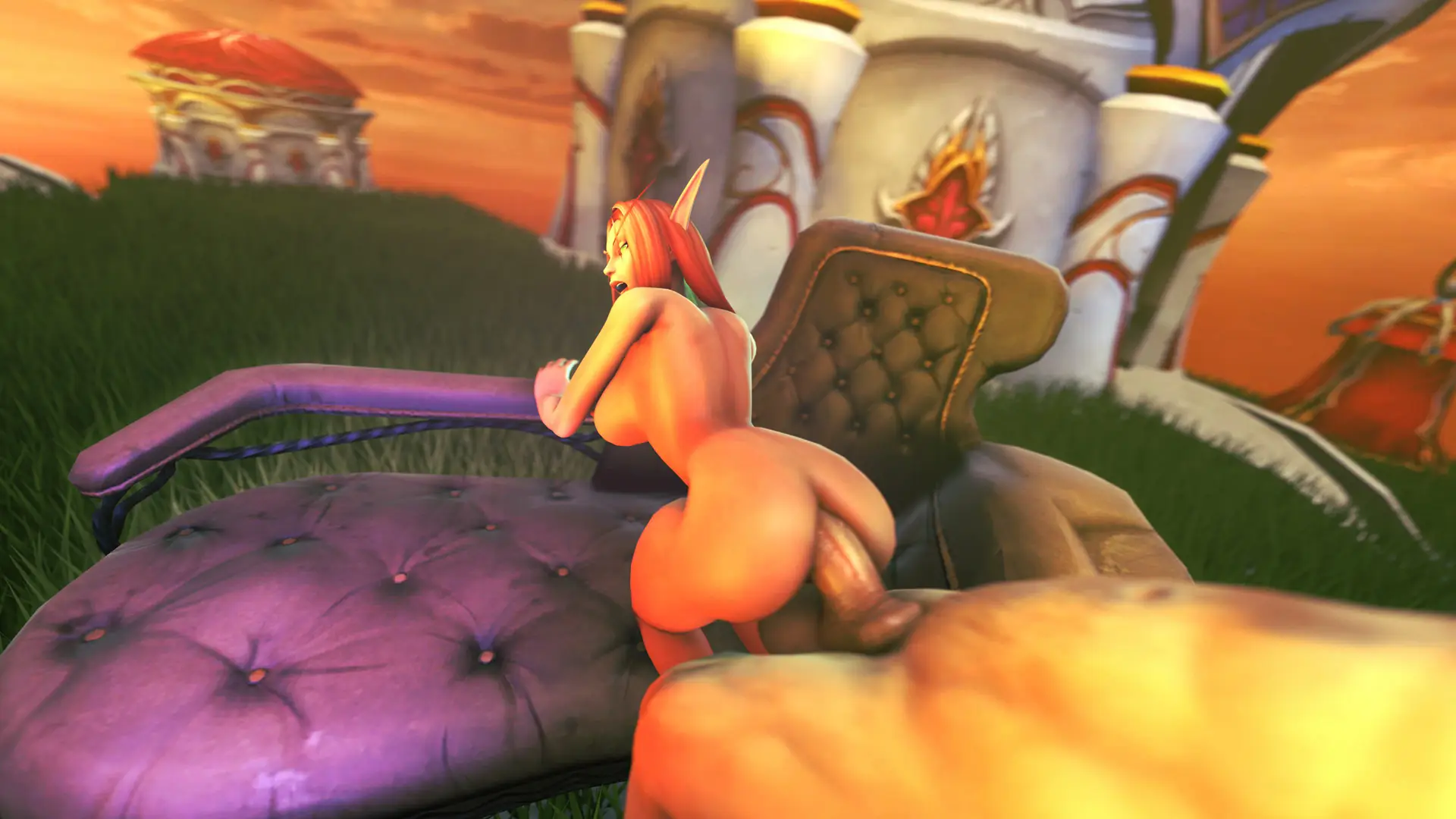 World of Warcraft - Slipping into the Silvermoon Brothel (A XXX Parody)