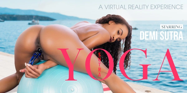 Yoga Sutra - Black Chick Stretches Herself VR Adult Videos