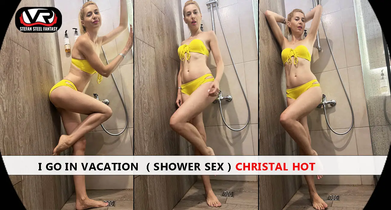 I Go In Vacation ( Shower Sex ) Christal Hot VR Adult Videos