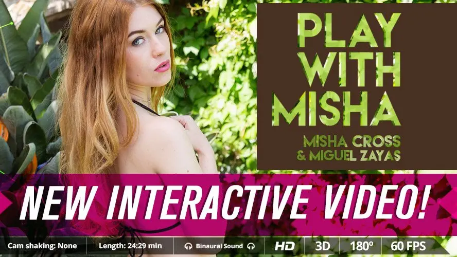 Play With Misha - Sensual Blonde Babe Porn Adventure VR Adult Videos